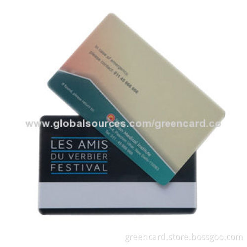 PVC Cards Plastic for Business Cards printing with Glossy, matte, frosted Surface, PVC Material